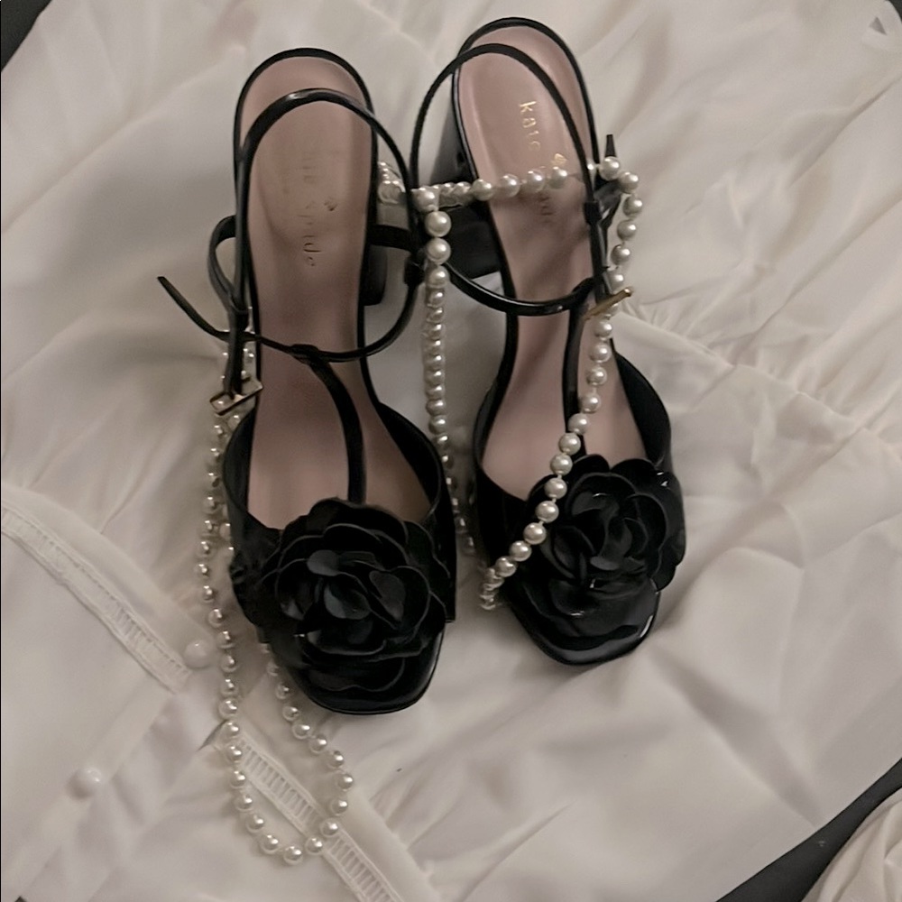 Kate Spade chunk heels